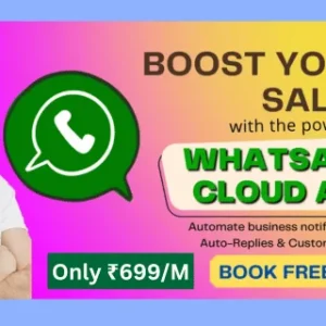 Official WhatsApp Cloud API: Secure, Business Messaging.