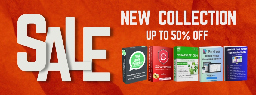 Red simple sale Facebook Cover